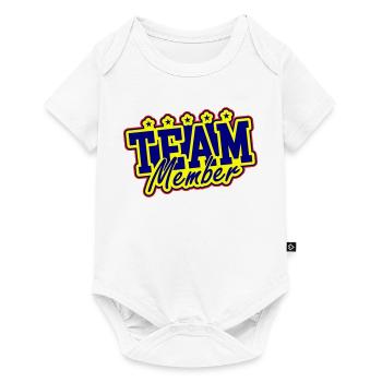Team Member - Baby Premium short-sleeve bodysuit - white - Front