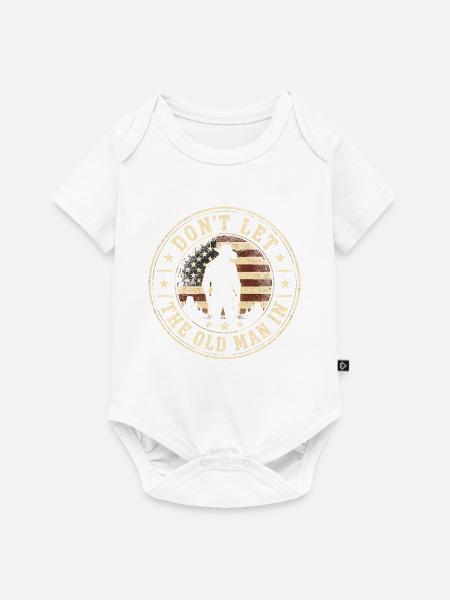 Lass den Alten Mann nicht los - Baby Premium Kurzarmbody - Weiß