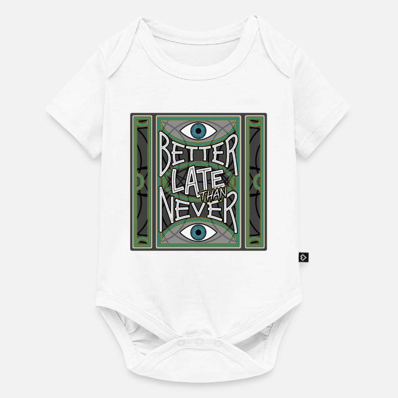 BetterLateThanNever_Original - Baby Premium short-sleeve bodysuit - white