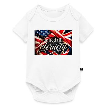 United Till Eternity Flags - Baby Premium short-sleeve bodysuit - white - Front