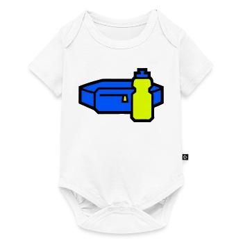 Practical Hydration Belt Runner - Baby Premium short-sleeve bodysuit - white - Front