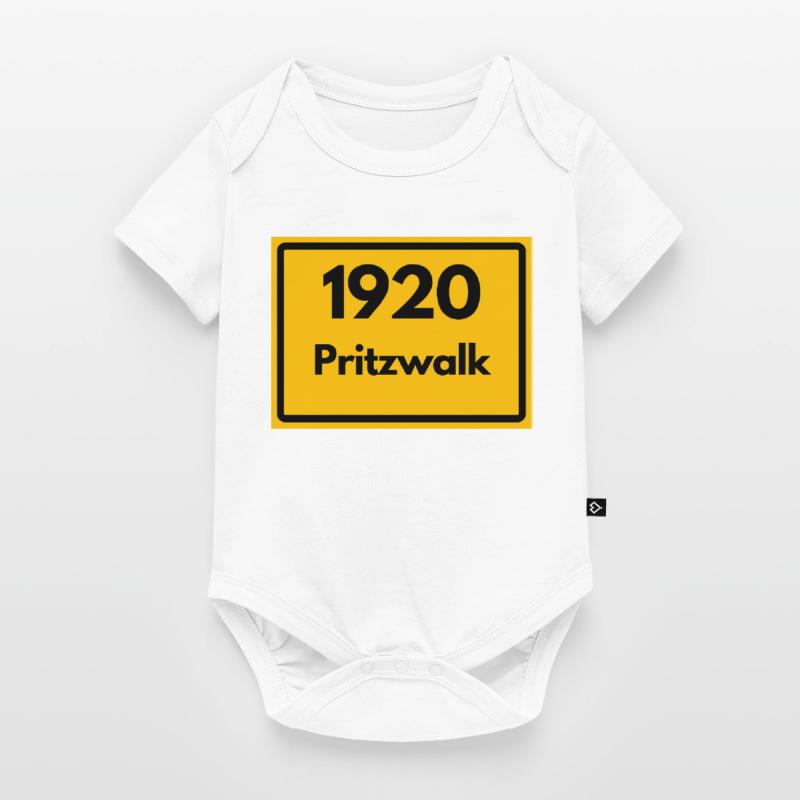 OLD POSTCODE POSTCODE RETRO 1920 PRITZWALK HEIMAT Baby Premium short-sleeve bodysuit