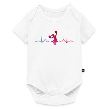 Cheerleader Cheer Mom Cheerleading - Baby Premium short-sleeve bodysuit - white - Front