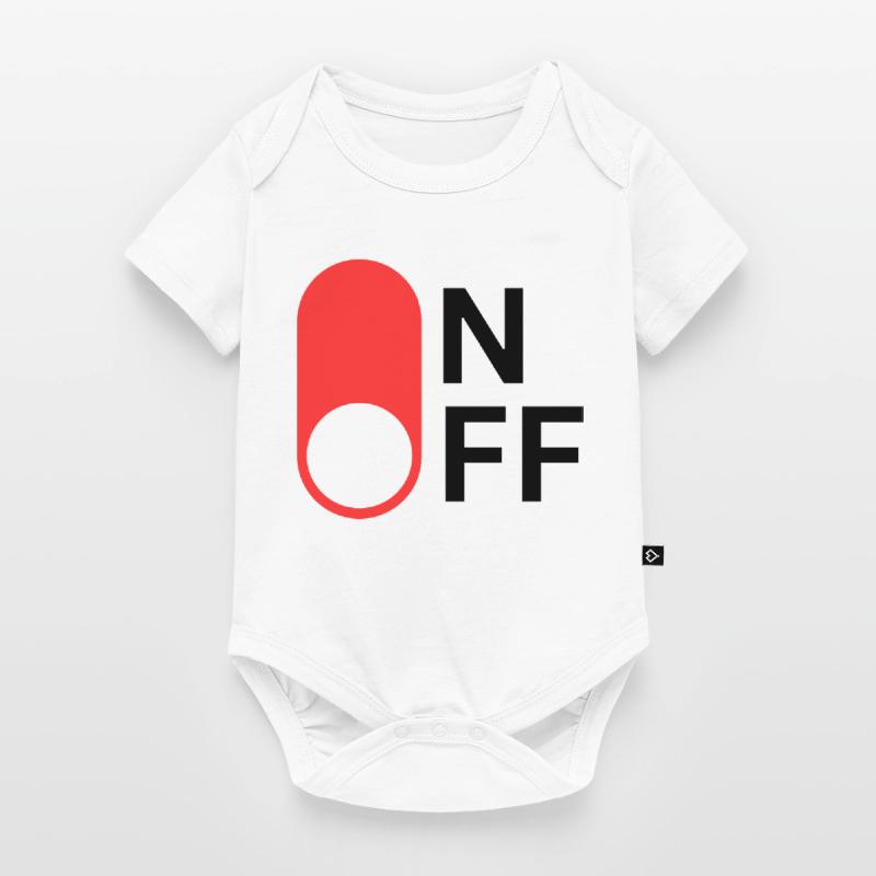 ON / OFF Modus Baby Premium Kurzarmbody