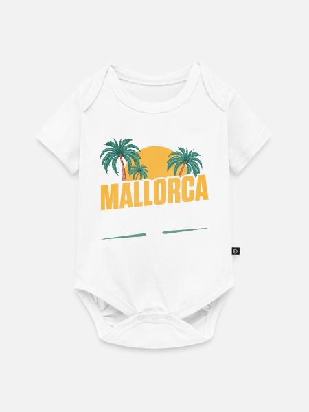 Mallorca Party Crew - Baby Premium Kurzarmbody - Weiß