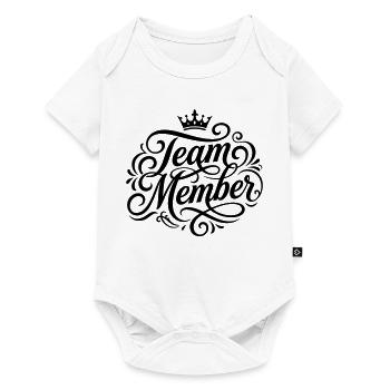 Team Member - Baby Premium short-sleeve bodysuit - white - Front