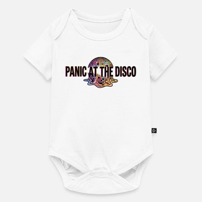 panique à la discothèque - Body à manches courtes Premium Bébé - blanc