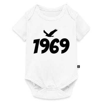 1969 Vintage Eagle Graphic - Baby Premium short-sleeve bodysuit - white - Front
