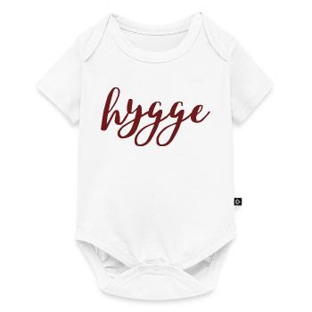 hygge - Baby Premium Kurzarmbody - Weiß - Vorne