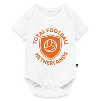 Dutch Shield Volleyball Emblem - Baby Premium short-sleeve bodysuit - white - Front