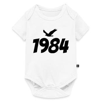 1984 Vintage Eagle Graphic - Baby Premium short-sleeve bodysuit - white - Front