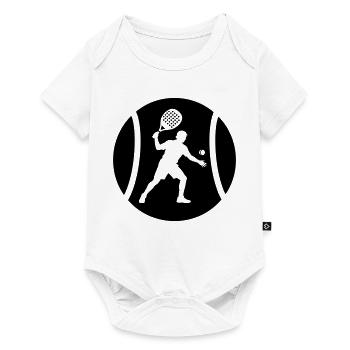 padel - Baby Premium short-sleeve bodysuit - white - Front