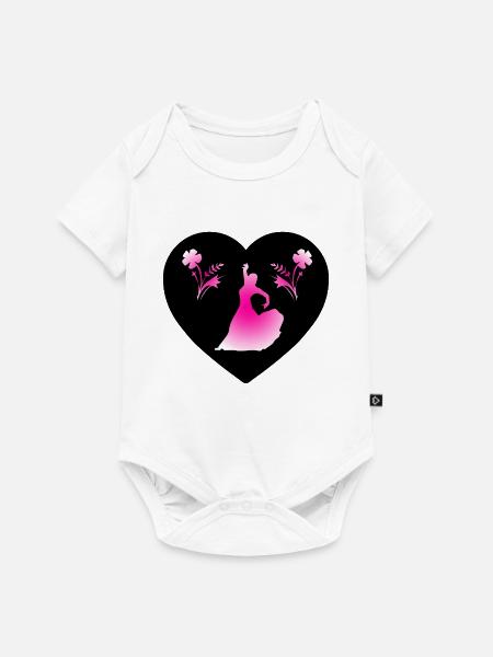 Tanzen - Baby Premium Kurzarmbody - Weiß