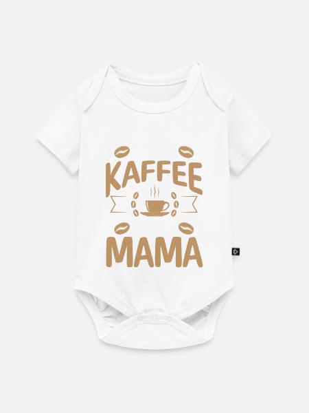 Kaffee Kaffeeliebhaber Mutter Mama - Baby Premium Kurzarmbody - Weiß