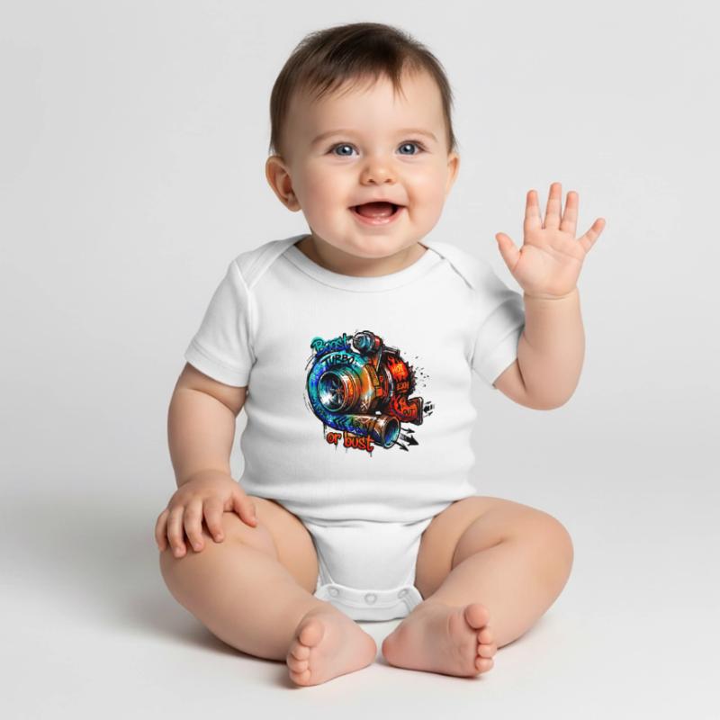 Turbo-Boost oder Bust Baby Premium Kurzarmbody