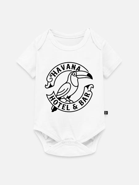 Havanna - Baby Premium Kurzarmbody - Weiß