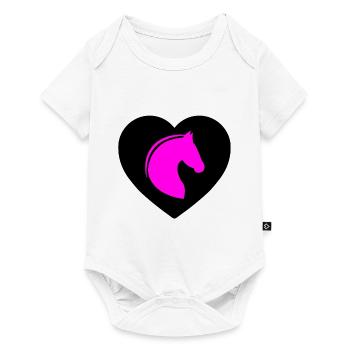 horses - Baby Premium short-sleeve bodysuit - white - Front