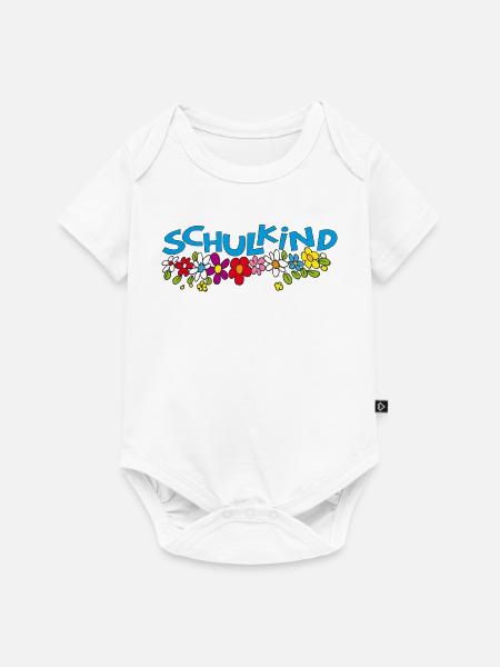 Schulkind - Baby Premium Kurzarmbody - Weiß
