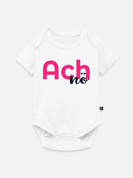Ausdruck Enttäuschung - Baby Premium Kurzarmbody - Weiß
