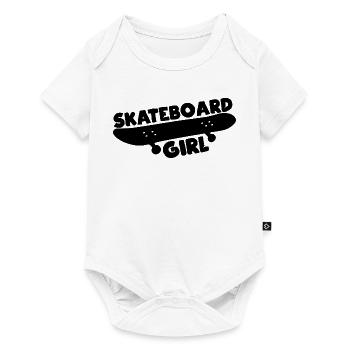 Skateboarder - Baby Premium short-sleeve bodysuit - white - Front