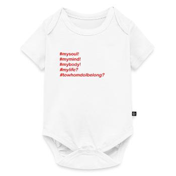 Soul Hashtag Collection - Baby Premium short-sleeve bodysuit - white - Front