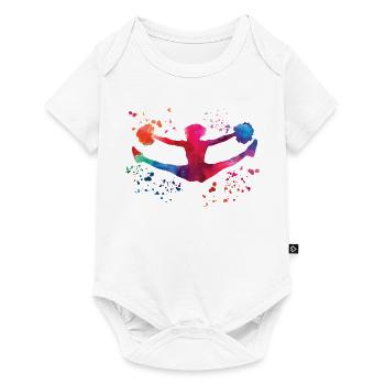 Cheerleader Cheer Mom Cheerleading - Baby Premium short-sleeve bodysuit - white - Front