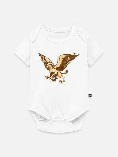 Greif Rostock - Baby Premium Kurzarmbody - Weiß