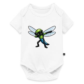 Dabbing Dragonfly - Baby Premium short-sleeve bodysuit - white - Front