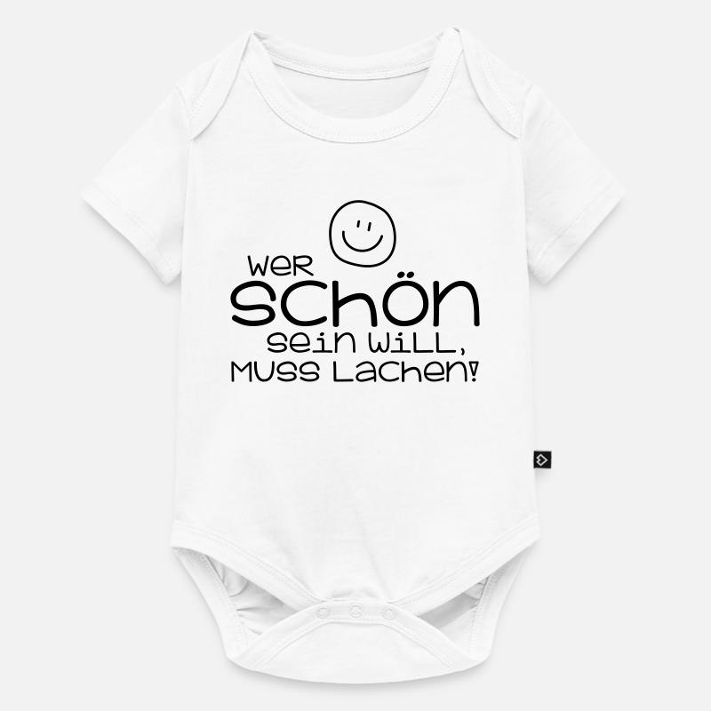 Schön - Baby Premium Kurzarmbody - Weiß