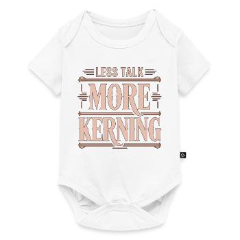 Designer graphique Moins parler Plus Designer de branding - Body à manches courtes Premium Bébé - blanc - Devant