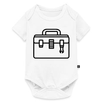 Toolbox - Baby Premium short-sleeve bodysuit - white - Front