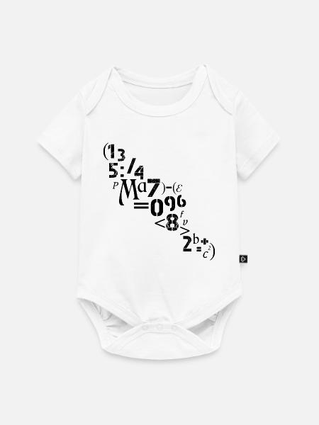 Mathematiker Lehrer Zahlen Zeichen Analyst - Baby Premium Kurzarmbody - Weiß