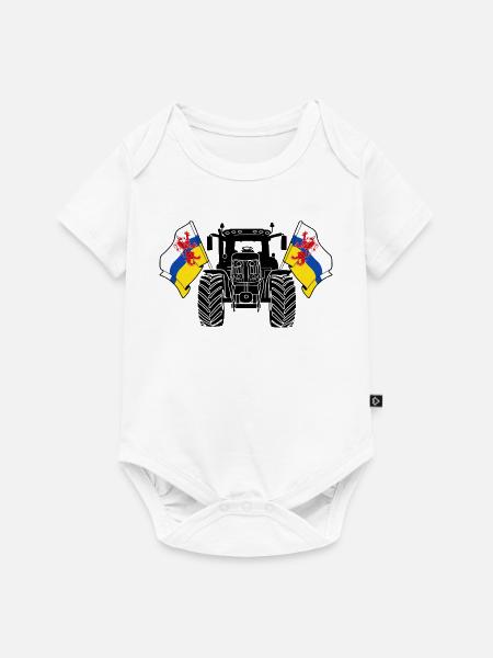 Limburg_Tractor_Pride - Baby Premium Kurzarmbody - Weiß