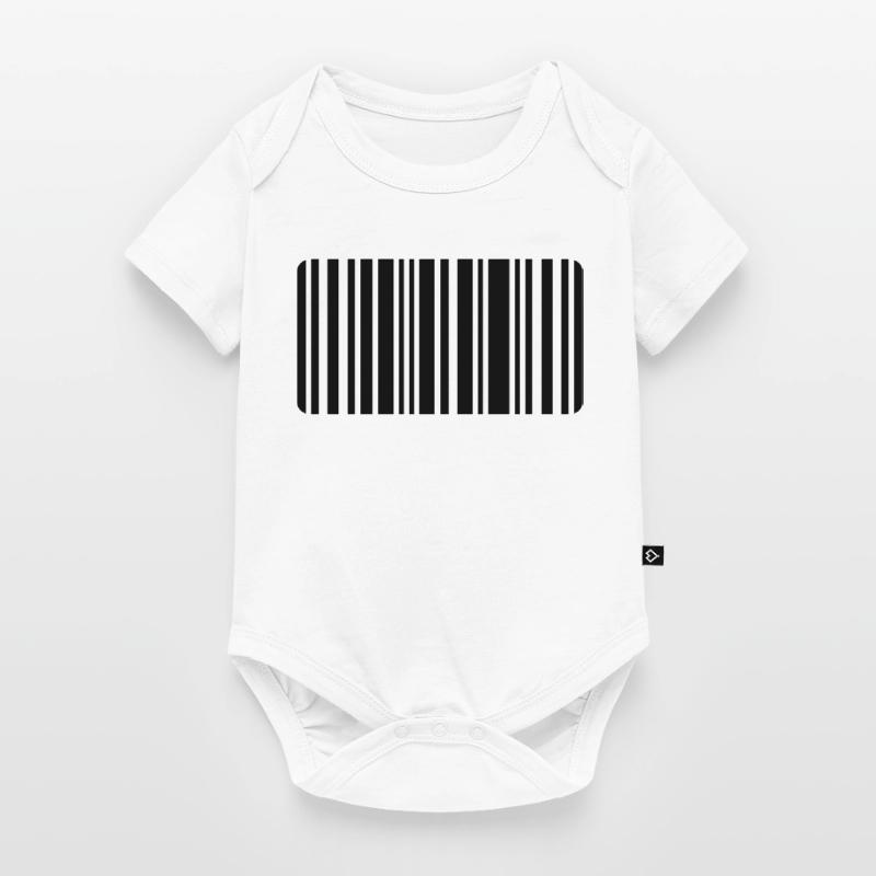 code barre Body à manches courtes Premium Bébé
