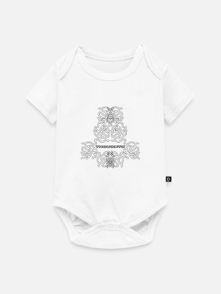 Gedanken - Baby Premium Kurzarmbody - Weiß