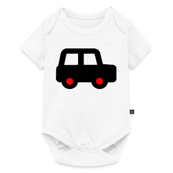 Voiture - Body à manches courtes Premium Bébé - blanc - Devant