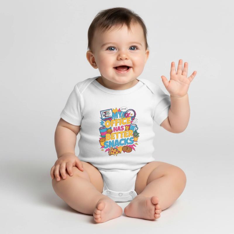 Remote Developer My Office Has Software Engineer Baby Premium short-sleeve bodysuit