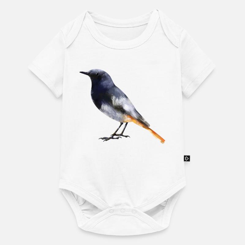 Redstart - Body à manches courtes Premium Bébé - blanc