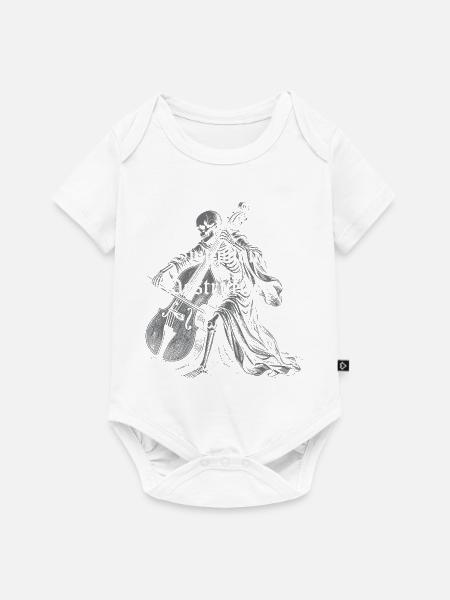 Symphonie der Zerstörung - Baby Premium Kurzarmbody - Weiß