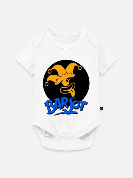 Barjot - Baby Premium Kurzarmbody - Weiß