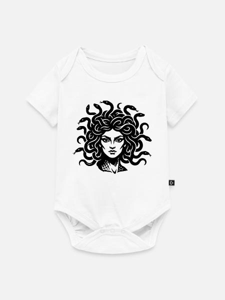 Medusa - Baby Premium Kurzarmbody - Weiß