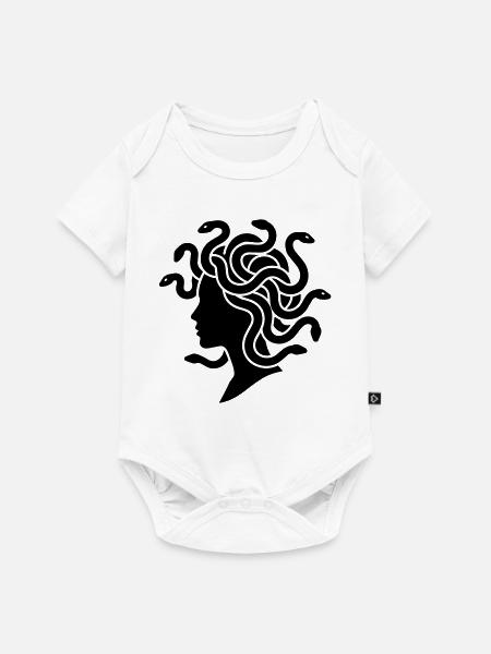 Medusa - Baby Premium Kurzarmbody - Weiß