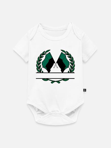 Texel Laurel Custom – Inselausgabe - Baby Premium Kurzarmbody - Weiß