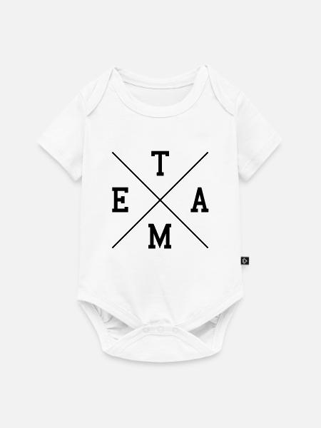 Team - Baby Premium Kurzarmbody - Weiß