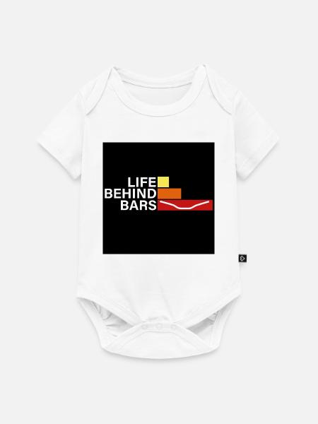 LEBEN HINTER GITTERN - Baby Premium Kurzarmbody - Weiß