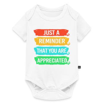 Employee of the Week Employee of the Month - Baby Premium short-sleeve bodysuit - white - Front