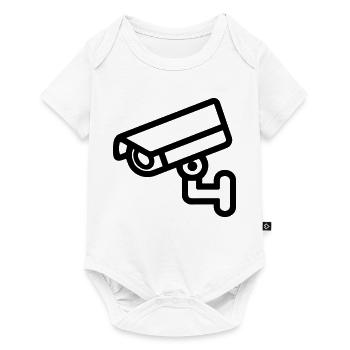 Camera - Baby Premium short-sleeve bodysuit - white - Front