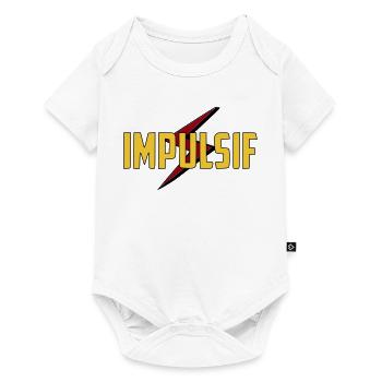 Impulsif  - Body à manches courtes Premium Bébé - blanc - Devant