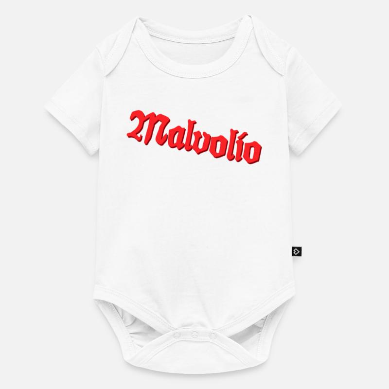 Malvolio - Body à manches courtes Premium Bébé - blanc