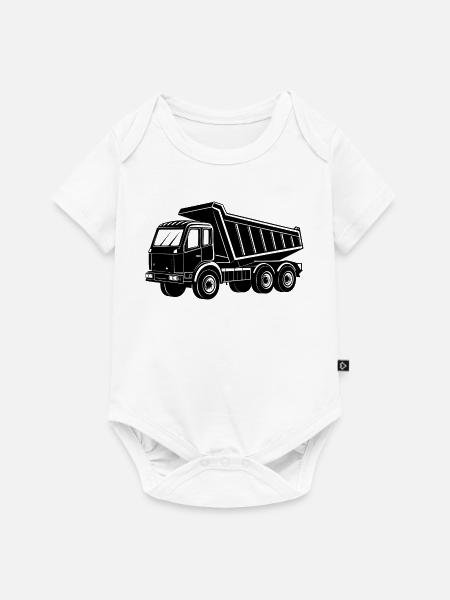 Kipper - Baby Premium Kurzarmbody - Weiß